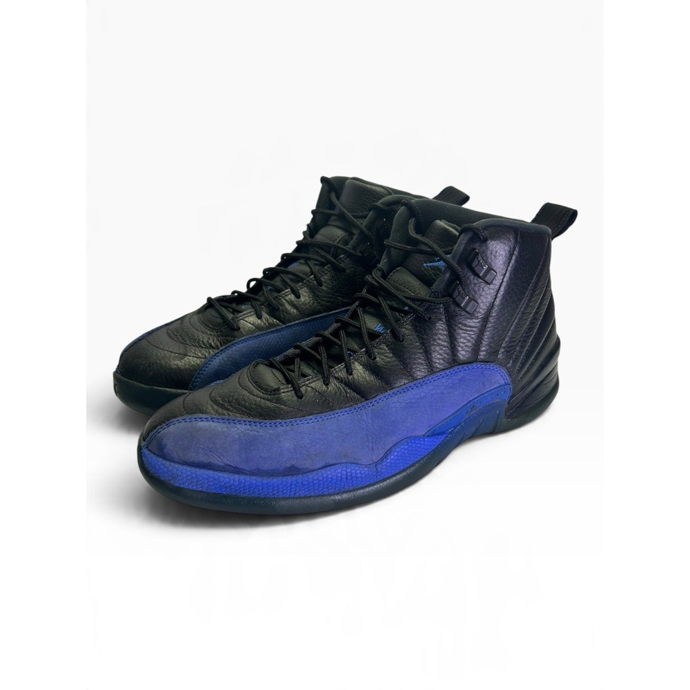Nike Air Jordan 12 Retro Black Game Royal Blue Size 12 Men's 130690-014 2019